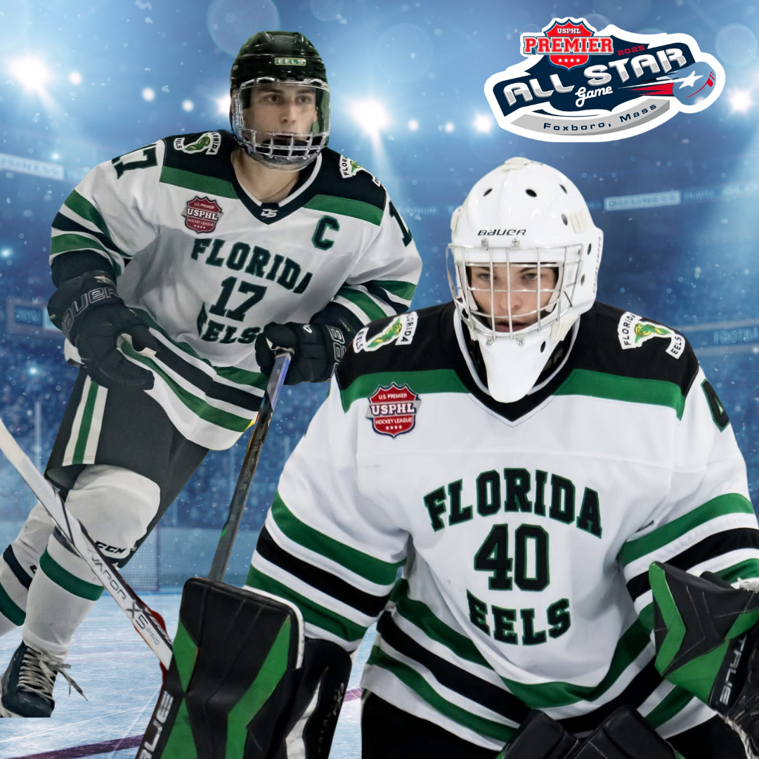 Florida Eels’ Anthony Zebley and Russ Decoste Shine at USPHL All-Star Games