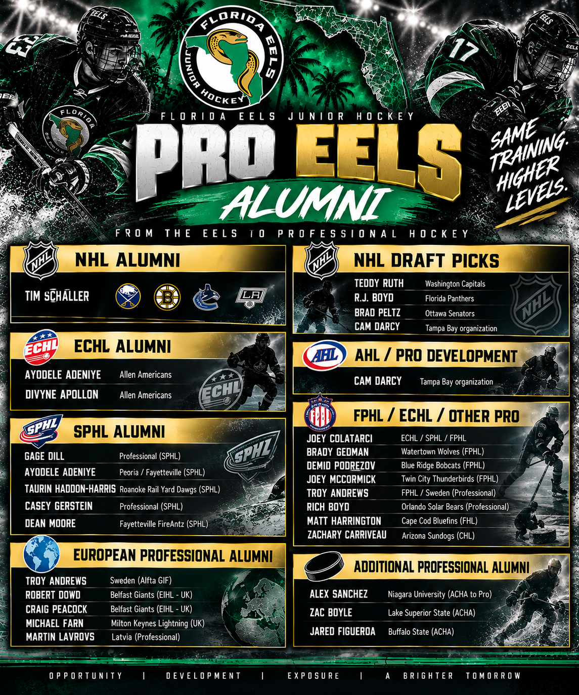 Pro Eels Alumni